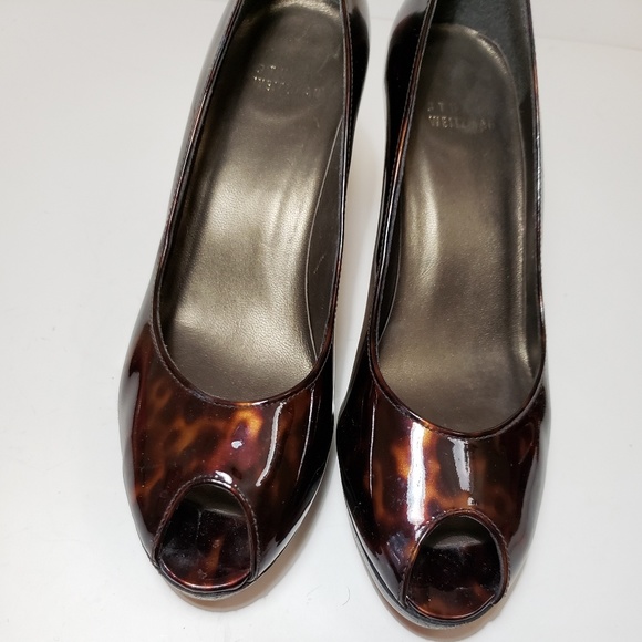 💥Stuart weitzman marble open toe heels - Picture 4 of 6